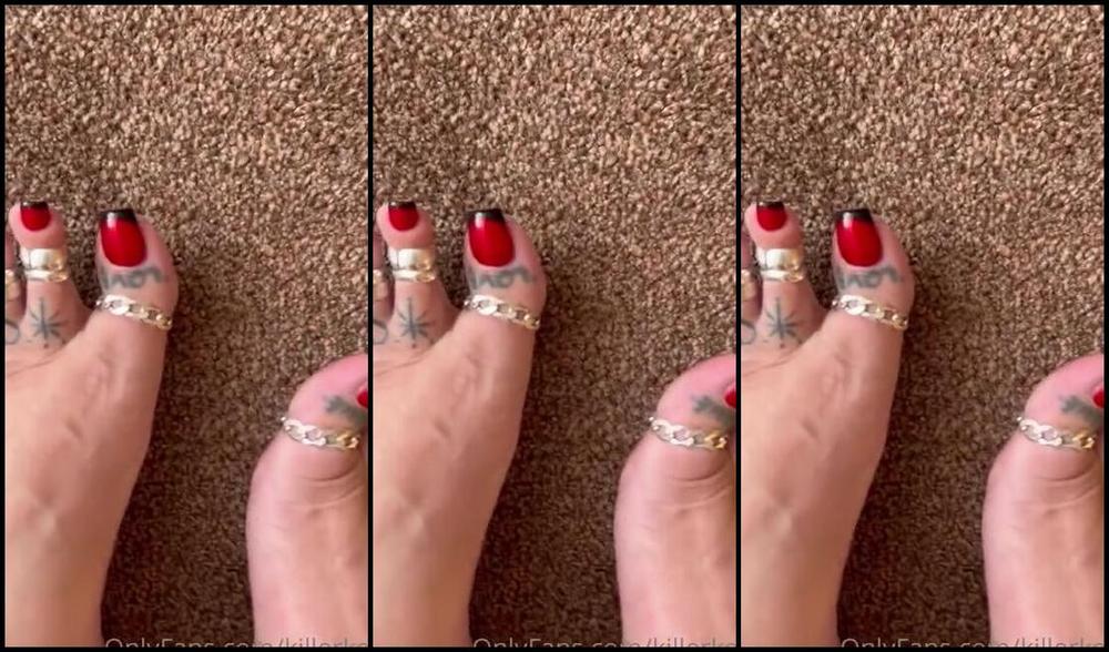Killersexyfeets Nicknamed Killerkell Onlyfans Happy New Pedicure Do You Like