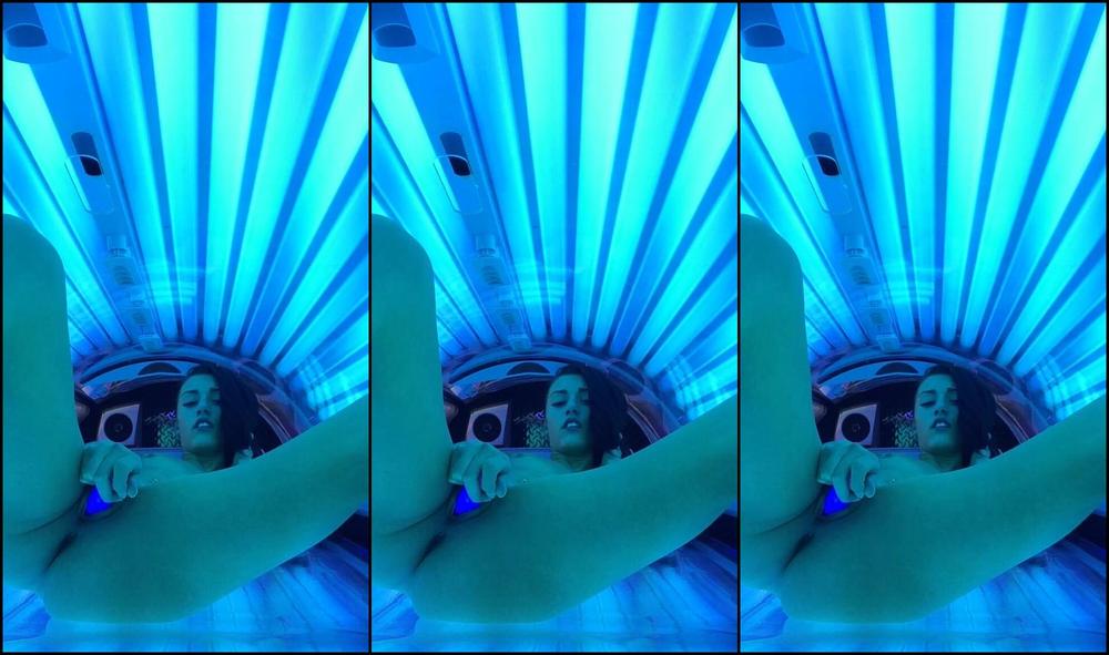 Petite, Small Tits, Strip Tease, Tan Bodies, Toys sexxxilexii toy in tanning bed ManyVids