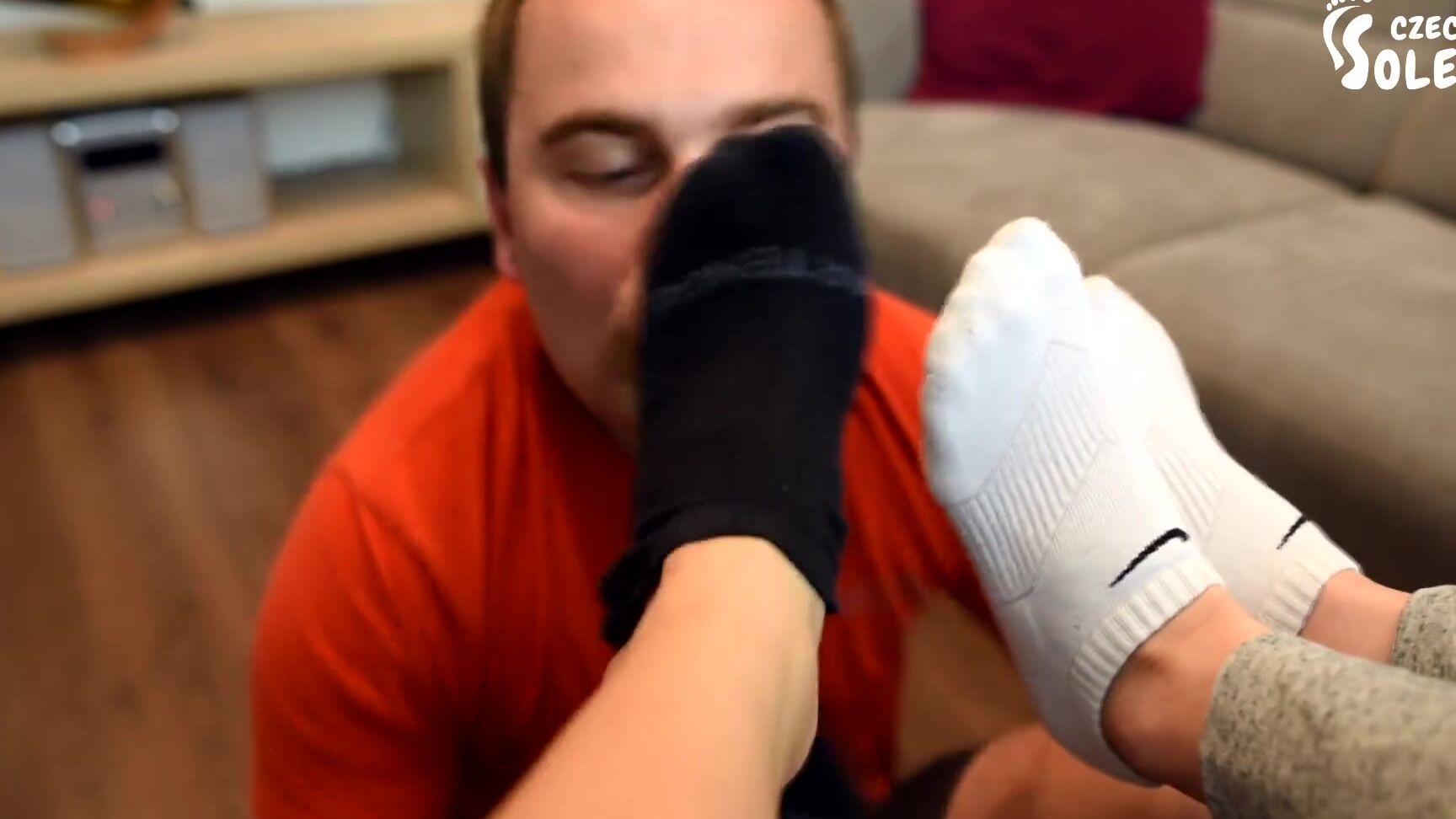 Czech Soles Two Asian Cuties Workout Foot Smelling (Vietnamese Feet, Foot Worship, Gym Socks, Gym Shoes Smell) Czech Soles