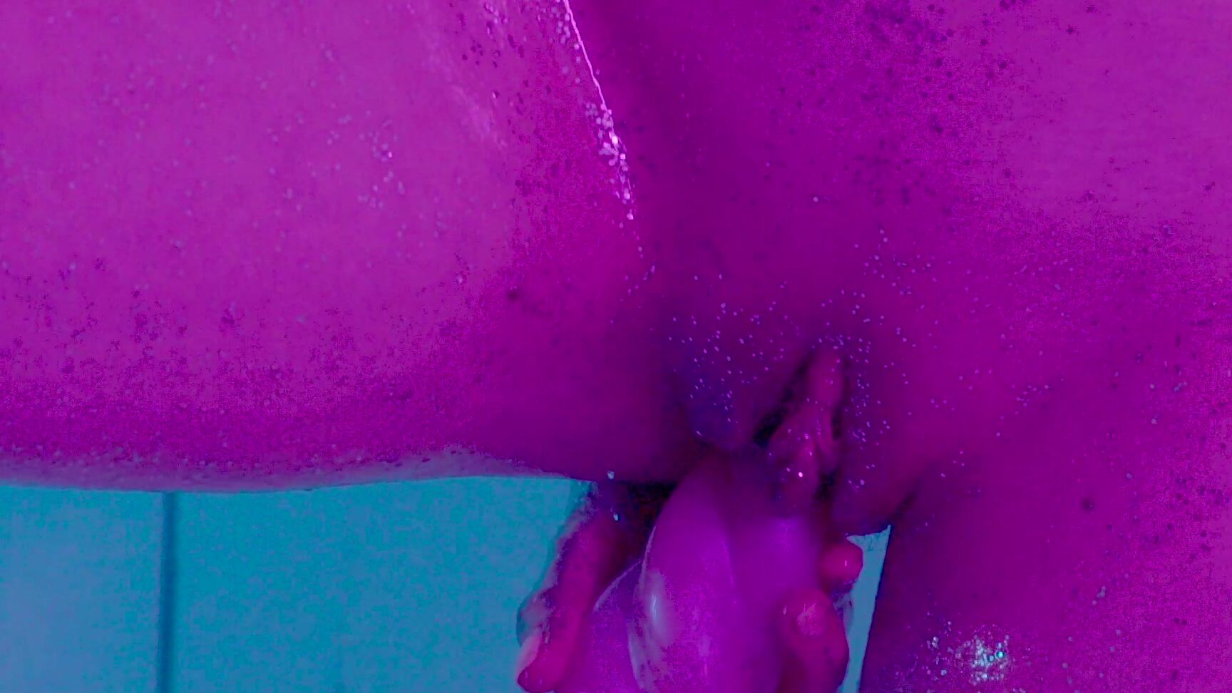 "evaray" redhead, oil, lotion/oil fetish, fantasy, fantasy dildo Glitter oil tease and unicorn dildo fuck manyvids