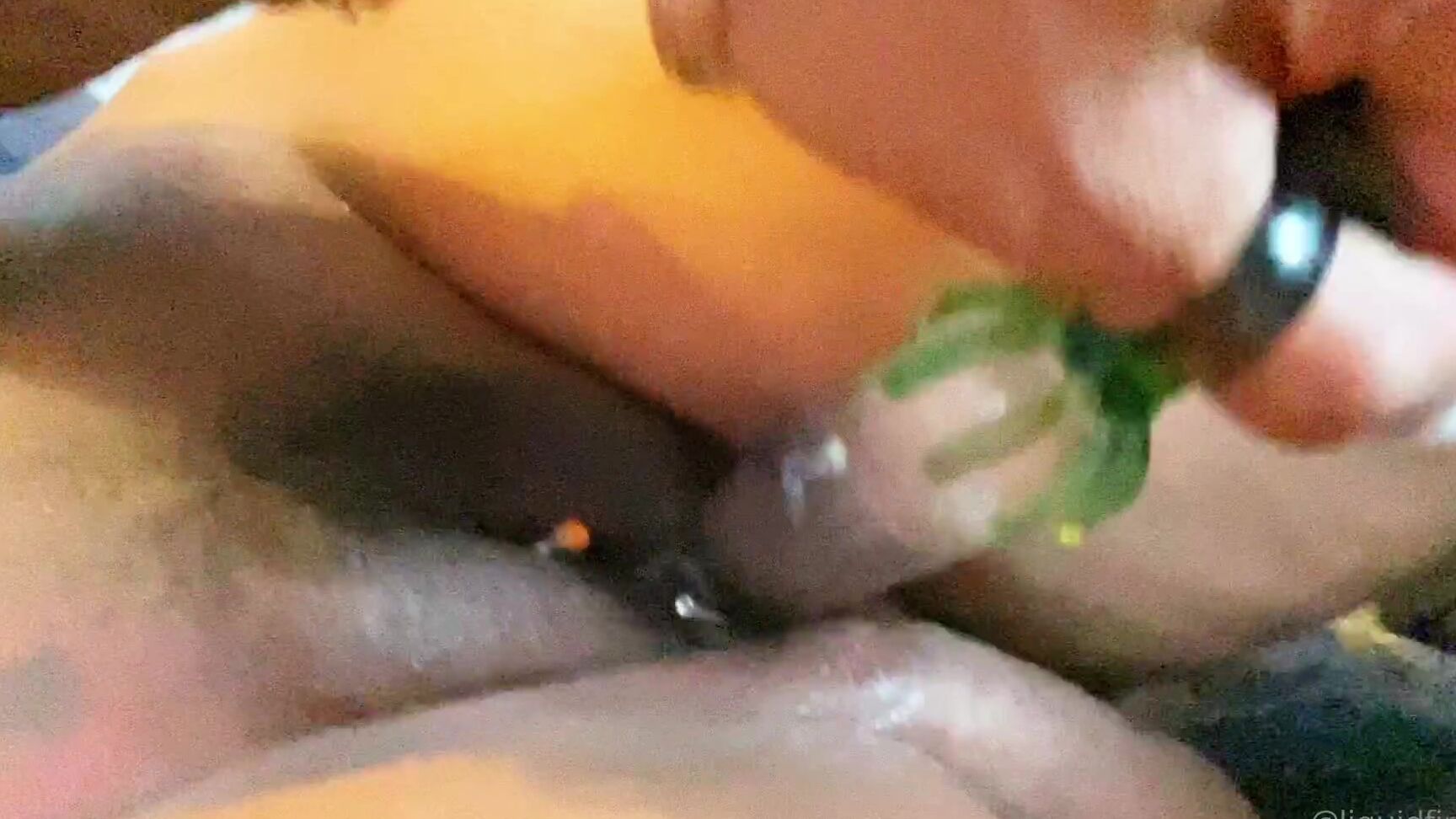 Liquidfirexxx Playing With My Jalapeno Cum Nut On My Pussy