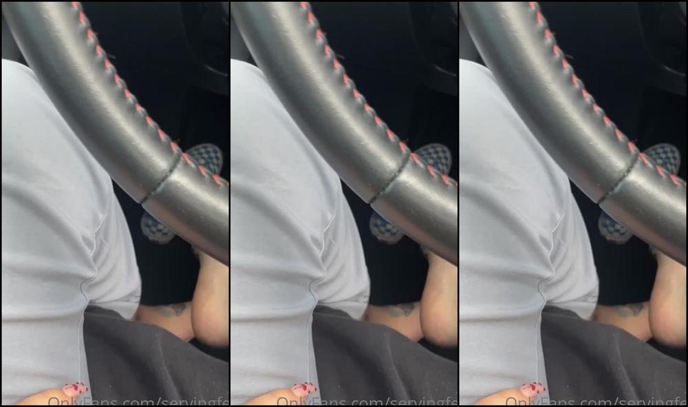 Servingfet Ig Live In The Car Cute Socks Removal Shits N Giggles And A Bit Of Pedal Pumping