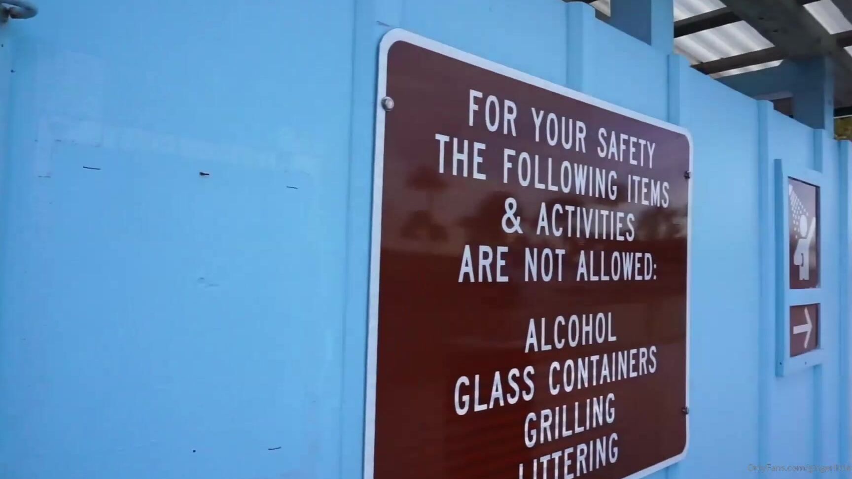 Gingerlittle Public Flashing On The Beach With Irish Babe Bri