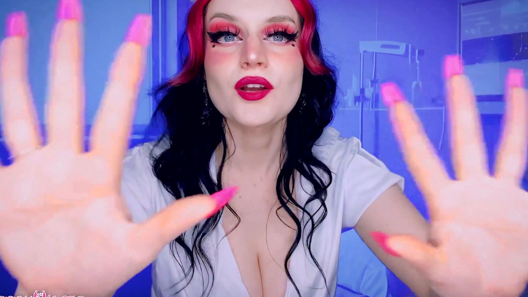 "Starry Yume" mouth fetish, nurse, role play, sfw, tongue fetish, yawning Yawning in Your Hospital Room manyvids