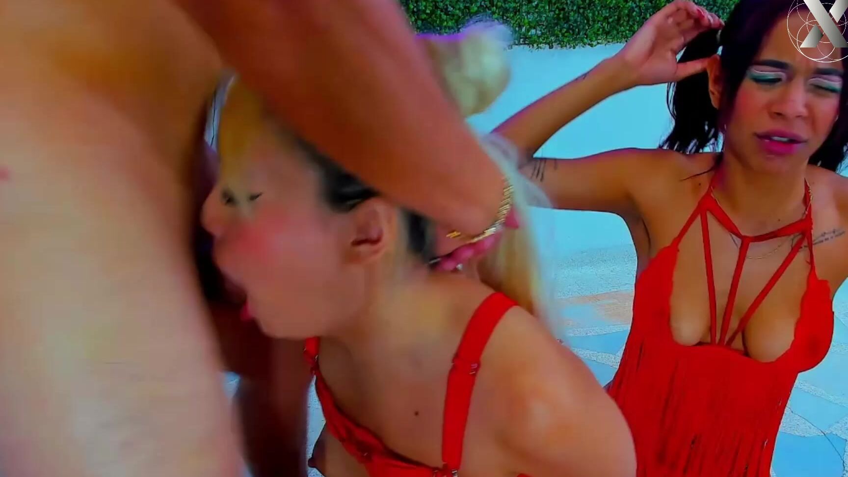 Xlivestudio Depraved Sluts Bury Themselves In Cock Fucked Blonde