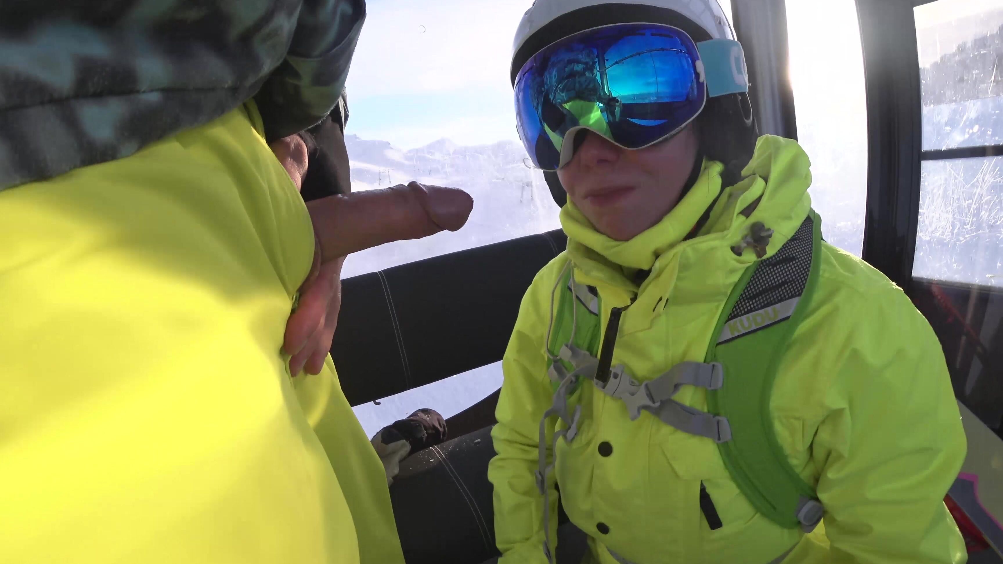 Public Blowjob, Outdoors, Amateur, Outdoor Public Blowjobs mia bandini public blowjob in the ski lift ManyVids