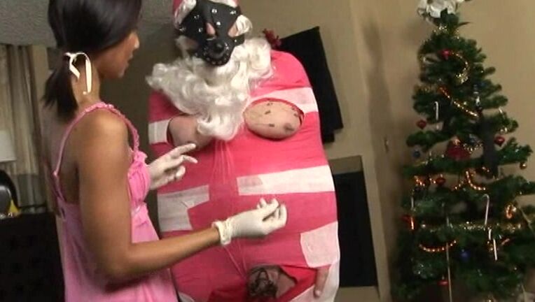 "Miss Mya" Genital Punishment, Femdom, Fetish, BDSM, Strapon Sticking it to Saint Nick Fatal Femdom Movies