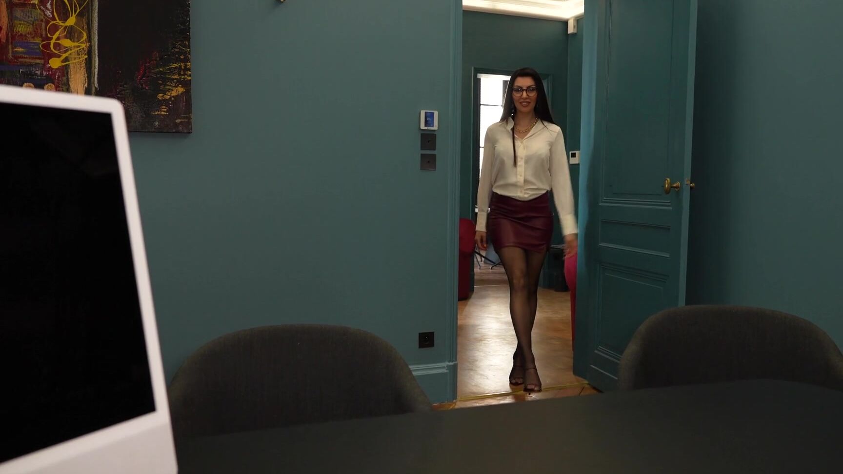 Secretaire Je Passe Sous Le Bureau Alysa Nylon Hls P