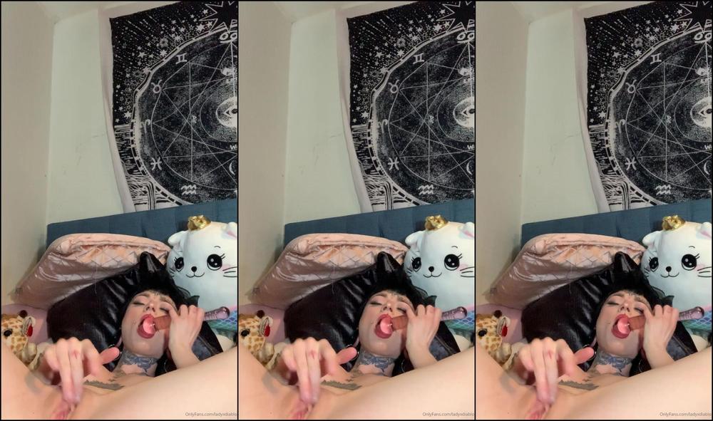 Ladyxdiablo My Fav Video I Ve Ever Done Damn My Pussy Took Massive