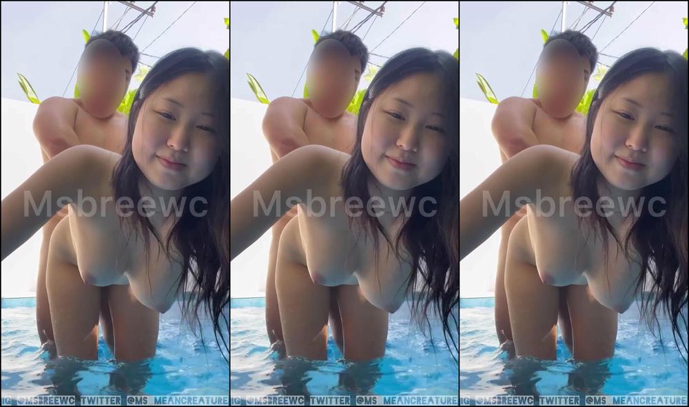 Msbreewc Make Out At Outdoor Pool Might Not A Good Video But At Least I Tried This Video Cont