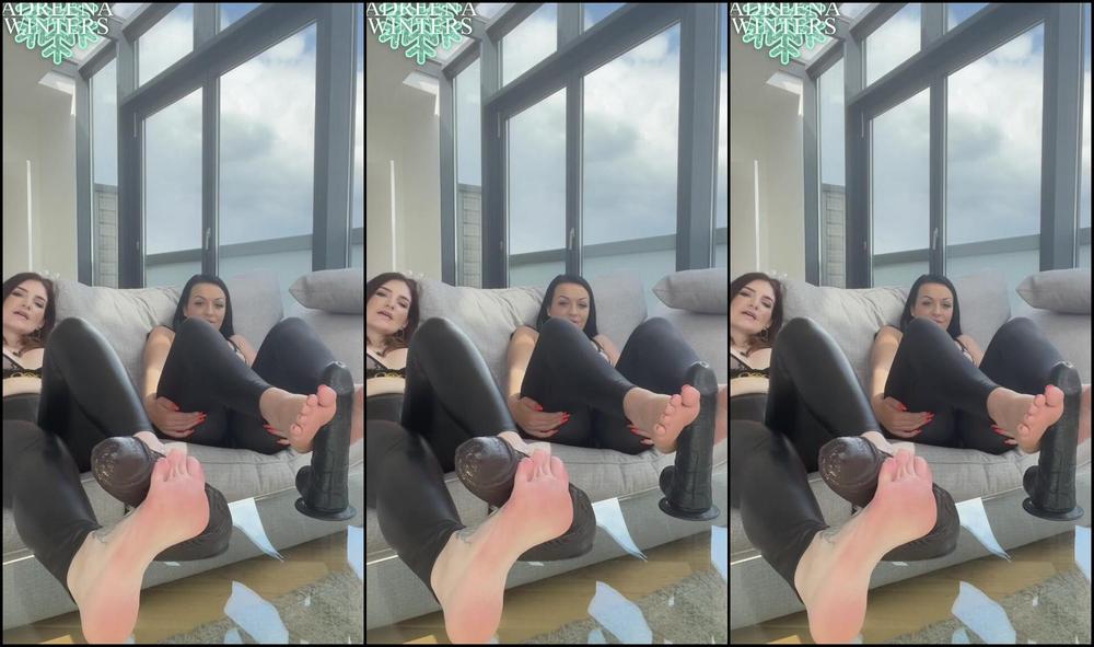 Adreenacuckoldress Your Dick Isn T Big Enough For A Foot Job