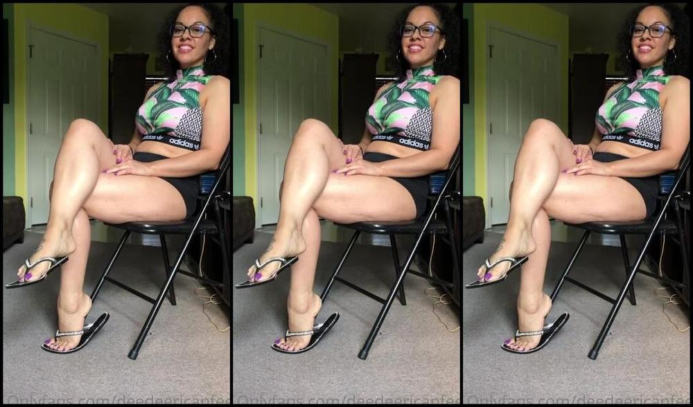 Deedeericanfeet Onlyfans Flip Flop Dangle