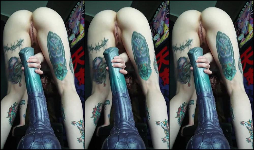 "Lilijunex" Tattoo, Cumloads, Monster Dildo, Anal, Amateur, Extreme Insertion, Compilation, Fuck Machine, Big Ass, Stretching Pussy Lilijunex Fansly