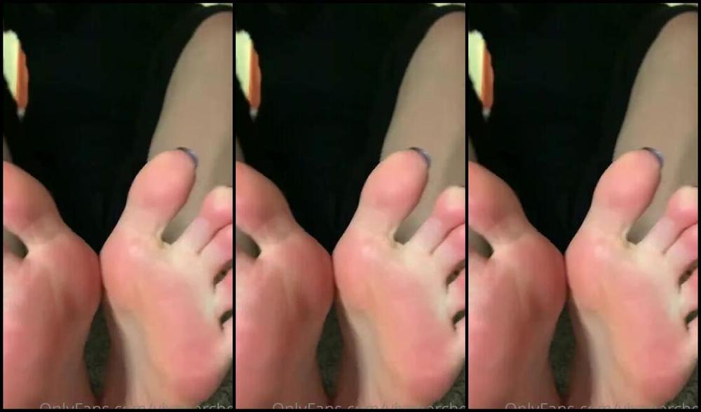 Vixenarches Onlyfans Sock Removal And Toe Closeups