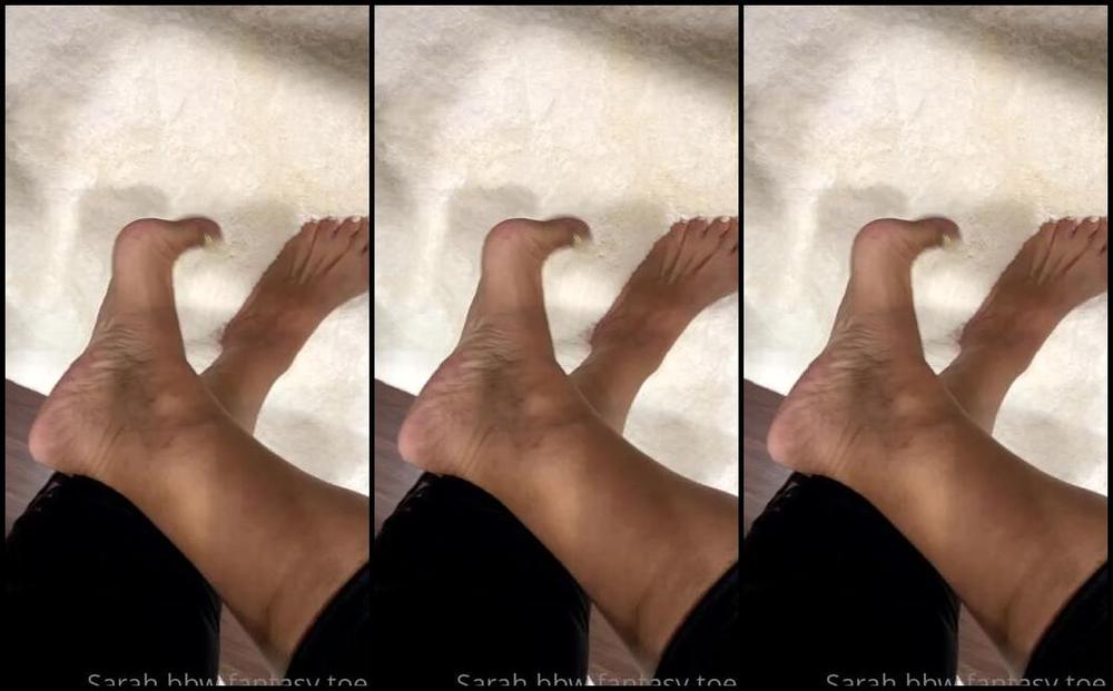 Sarah Bbw Fantasy Toes Aka Comefollowsarah Onlyfans Video 381