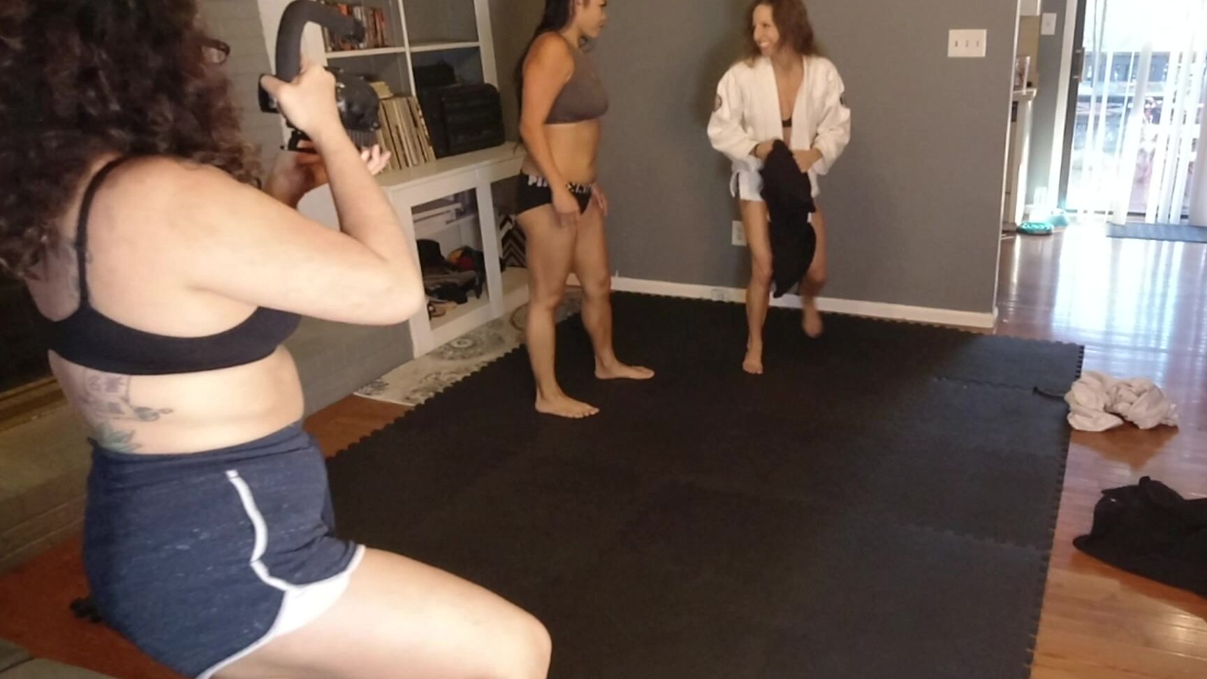 Lora Cross Bts Fantasy Wrestling W Mistress Alexis