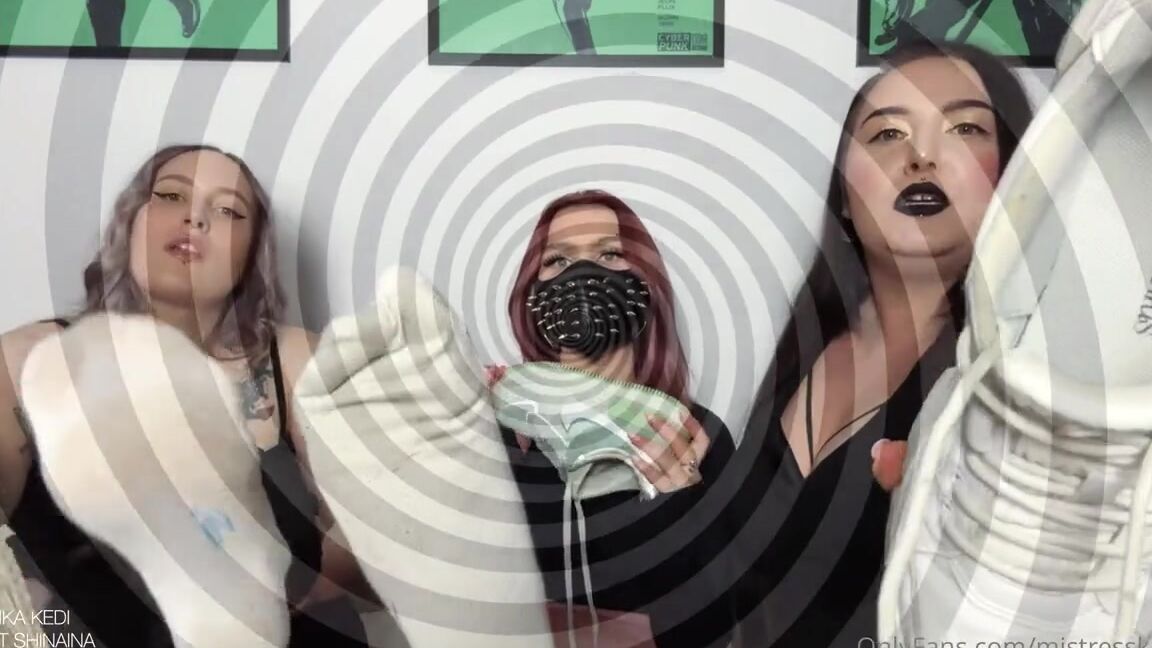 Mistresskarino Onlyfans We Will You With Our Shoes And White Strongly Smelling Socks You Are