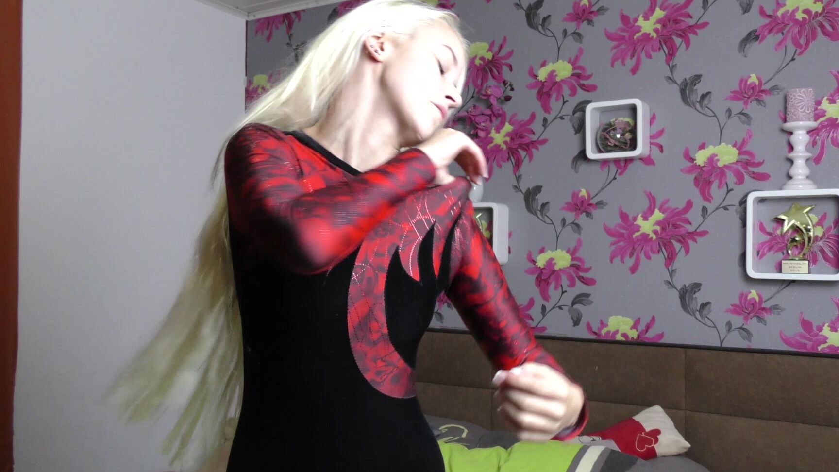 Sexyjenjen I Do It To Me Nicely In Leotard