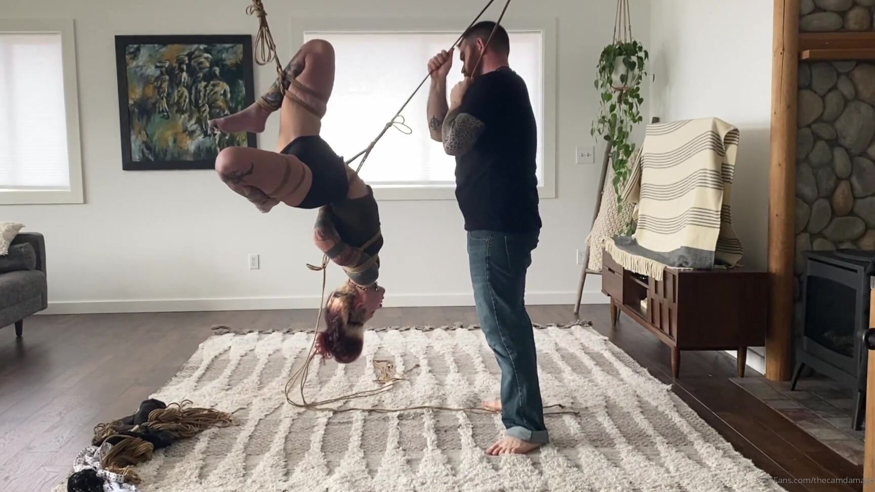Thecamdamage Energy Feels A Little Low Today How About Some Very Not Low Energy Rope With Me And T