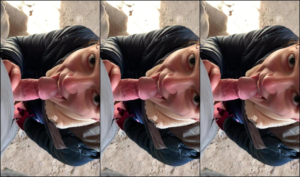 Outdoor Public Blowjobs, 18 & 19 Yrs Old, Blonde, Blow Jobs, Daddys Girl abby adams public sex sucking his dick in public ManyVids