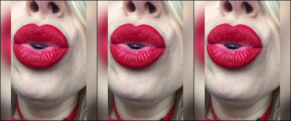 Giantessa Enjoy This Messy Vore Chewing Slo Motion