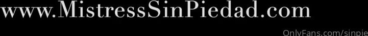 Mistress Sinpiedad Nicknamed Sinpiedad Onlyfans Punishing Slaves In Owk I Like Medieval Environments Gloomy Places Where As Soon As I Enter