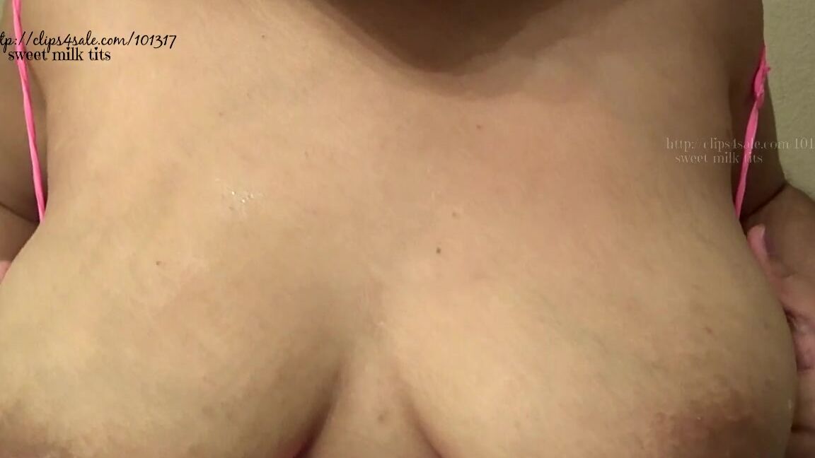 Sweetmilktits Engorged Self Suck