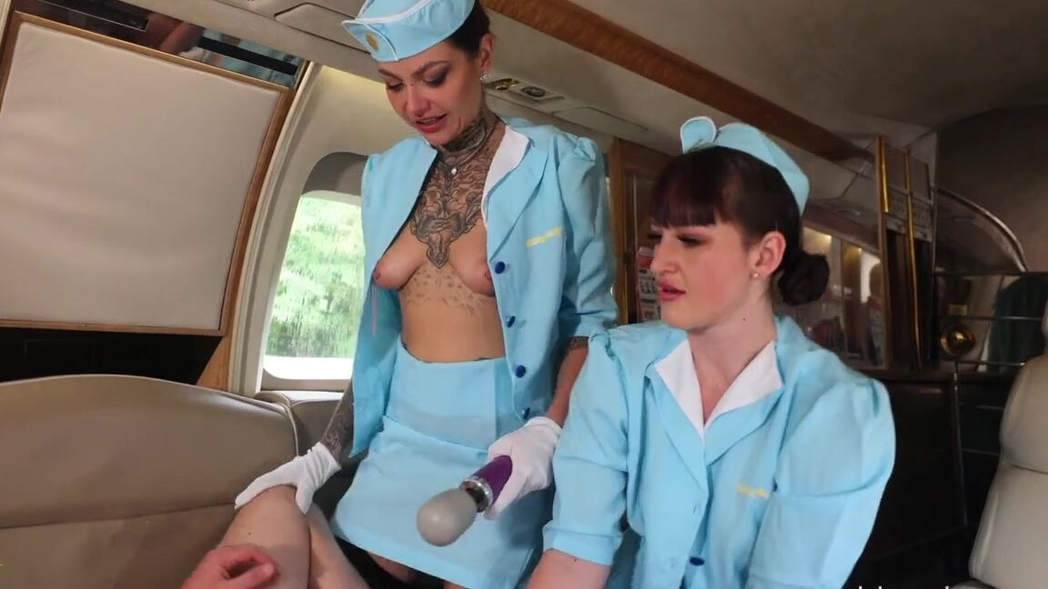 Vivienne L Amour Aka Vlproductionsuk Onlyfans Inflight Massage Service Orgasm Denied Aboard His Private Jet The Passenger Is Ready For His Com 3