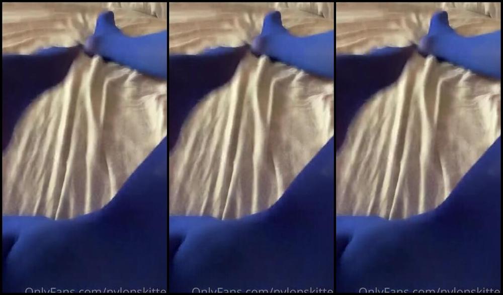Nylonskitten Nicknamed Nylonskitten 08 23 2020 Onlyfans Video 6 Min Video My Pov In My Blue Seamless Again Today