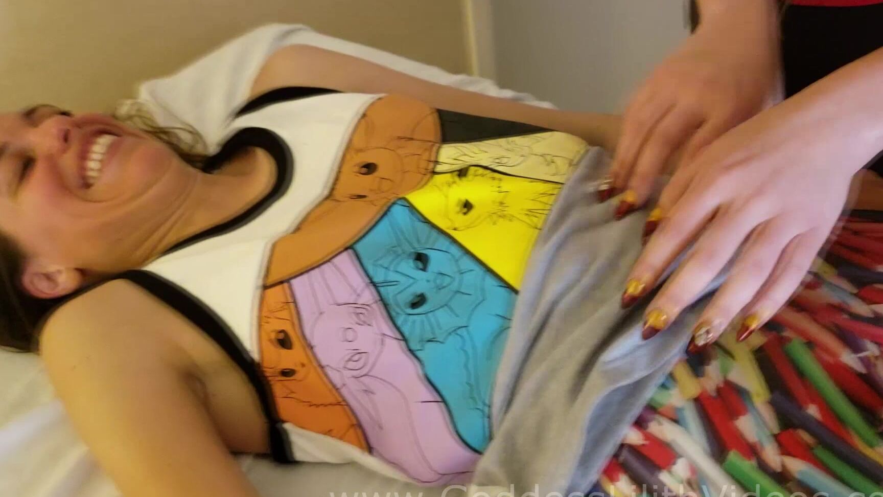 Goddess Lilith - Goddess Lilith Tickles Bella Carrera ManyVids