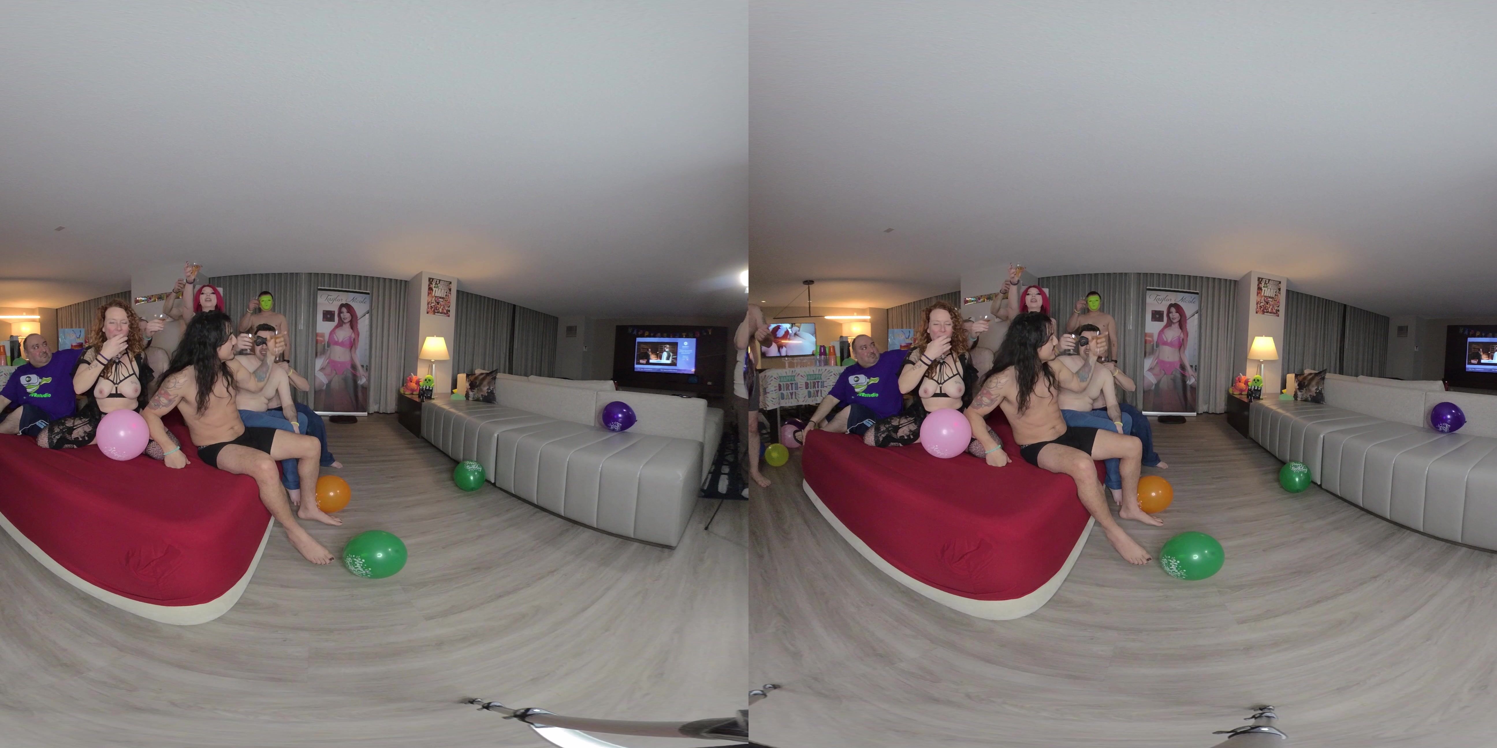 "TadPoleXXXStudio" 3d, free, gangbangs, preview, virtualreality VR 3D Sneak Peek of Taylor Birthday GB manyvids