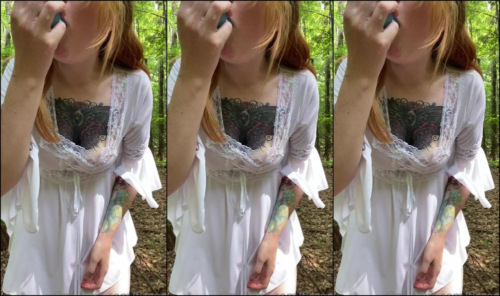 Firaenil Princess Deep Throating Practice And Some Titty Fu