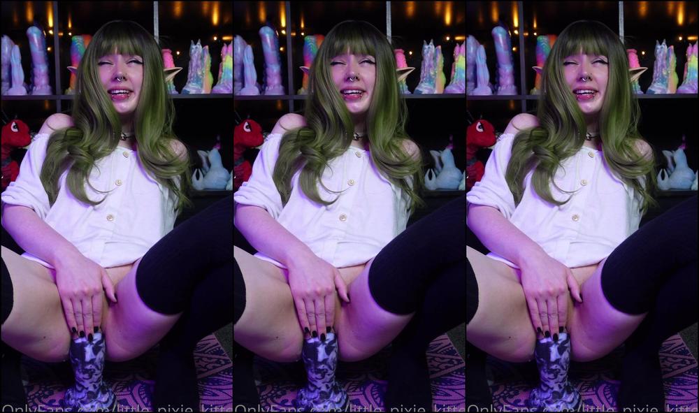 Little Pixie Kitten Toy Used Medium Crackers From Bad Dragon