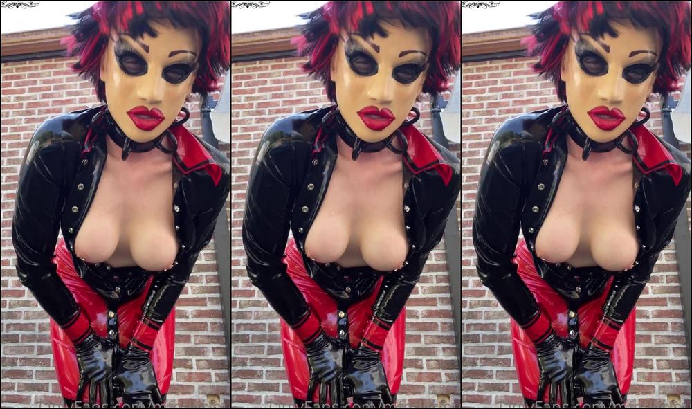 Mfetilicious New Female Mask Part Another Fetish Video With My New Mask For The Fans Of Nylon Stocki