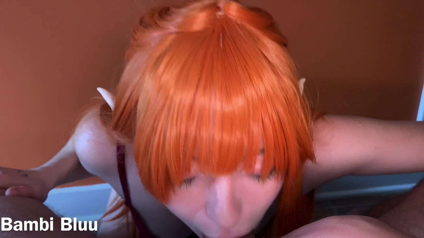"Bambi Bluu" 18and19yrsold, blowjob, cosplay, cumshots, tittyfucking Elf Tit Fuck Blowjob manyvids