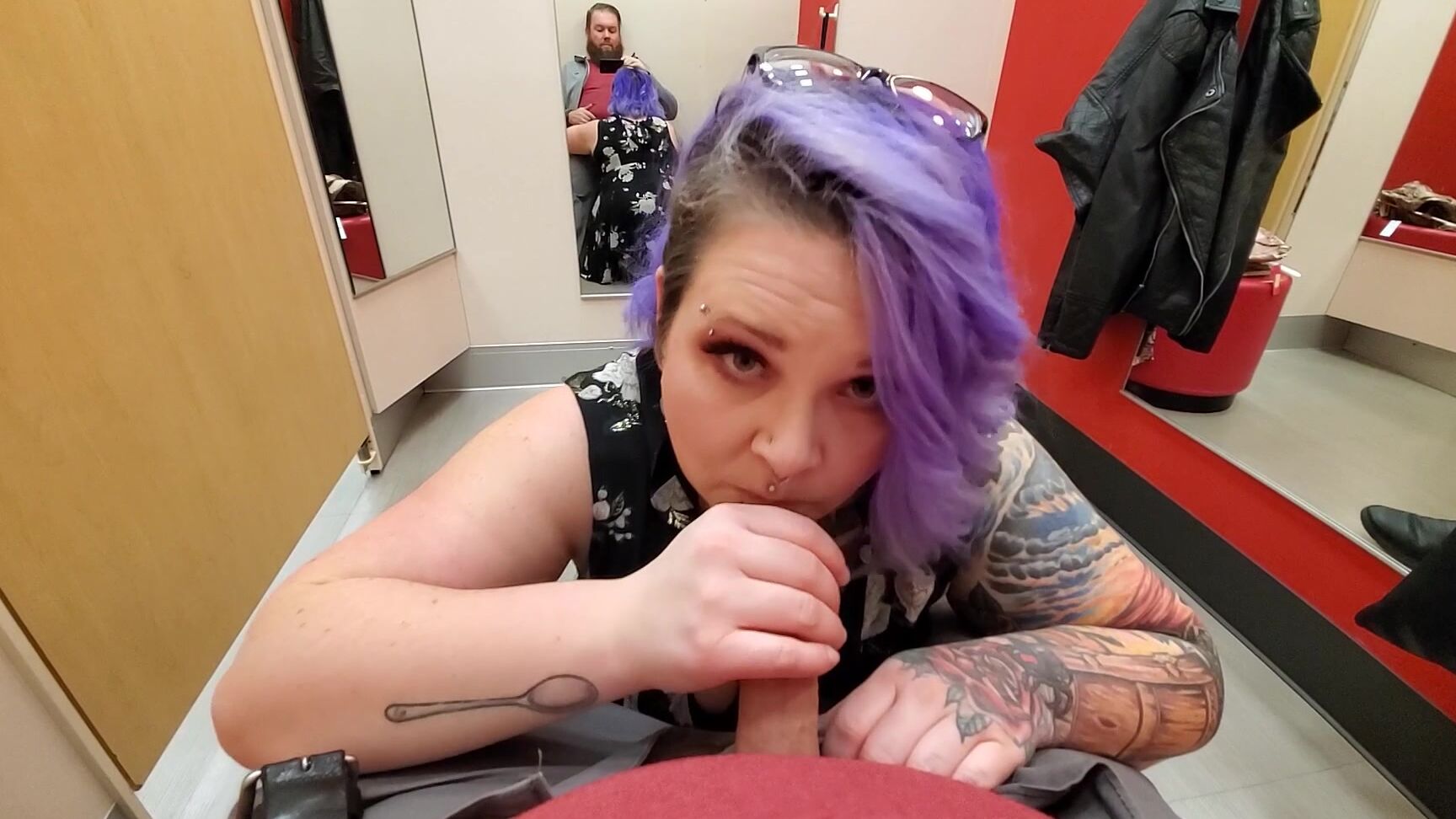 Buttercup Target Dressing Room Blowjob