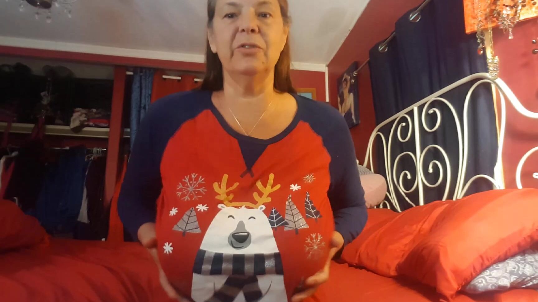 BBW, Facials, Mature, Older Woman / Younger Man ., Tit Busting milfcarriemoon stepmom shows her massive tits and butt ManyVids