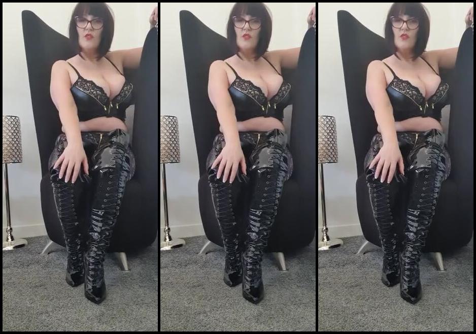 Miss B Nicknamed Missb52S Onlyfans 03 26 2022 Love The Creaking Of My Boots