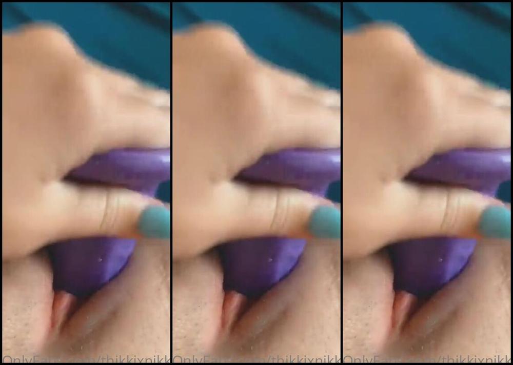 Thikkixnikki Close Up Pussy Play I Was So Horny