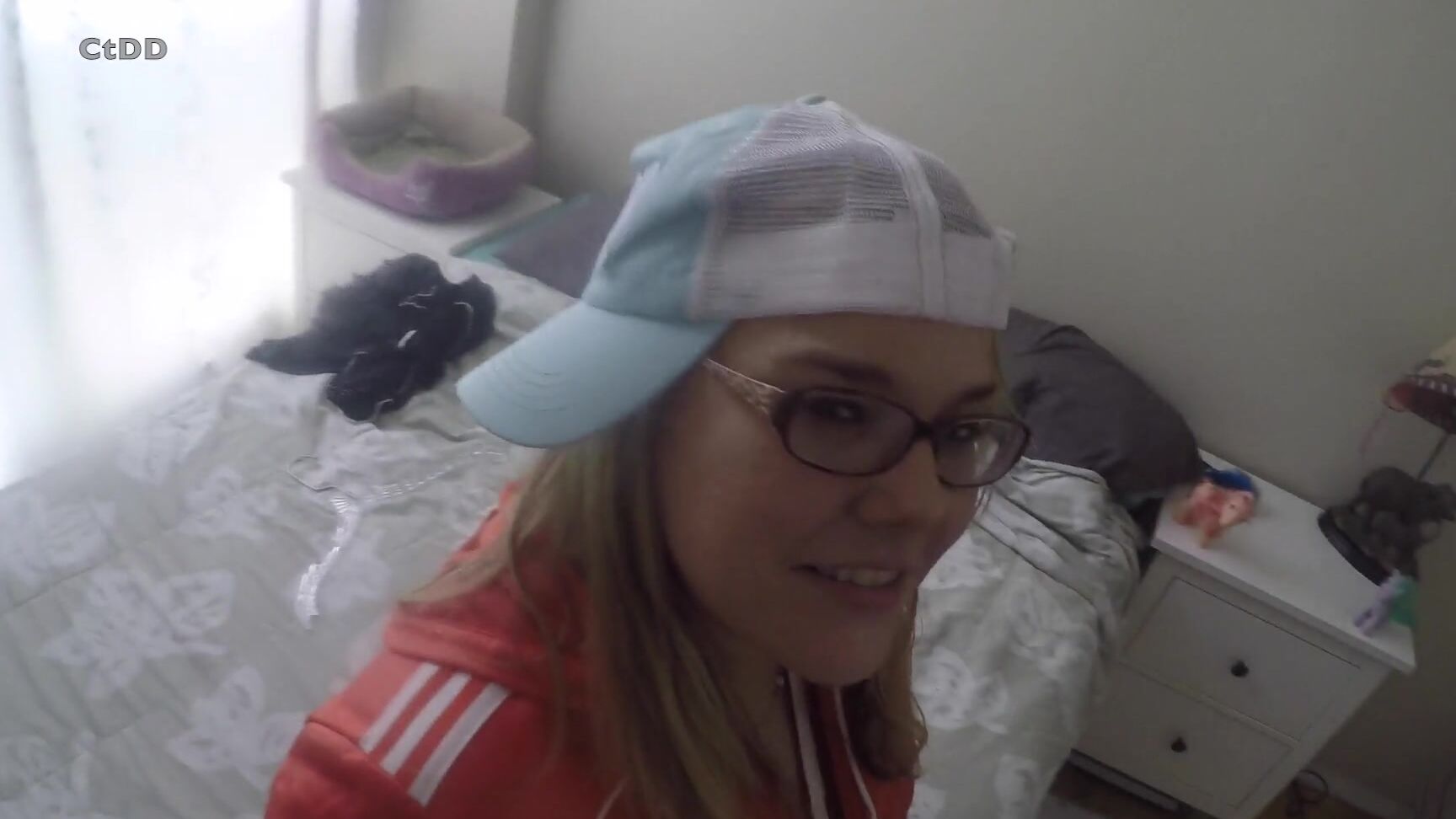 Dirtykristy Nerdy Brat In A Hat Blowjob Facial Part
