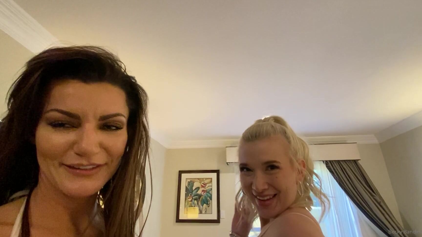 Beckybandini Me And Emily The Bbc Queen Oiling Each Other Down