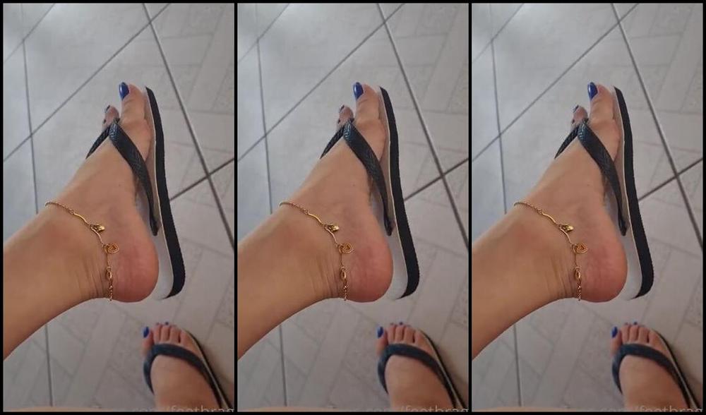 Feetbraga Onlyfans Long Blue Toes For You