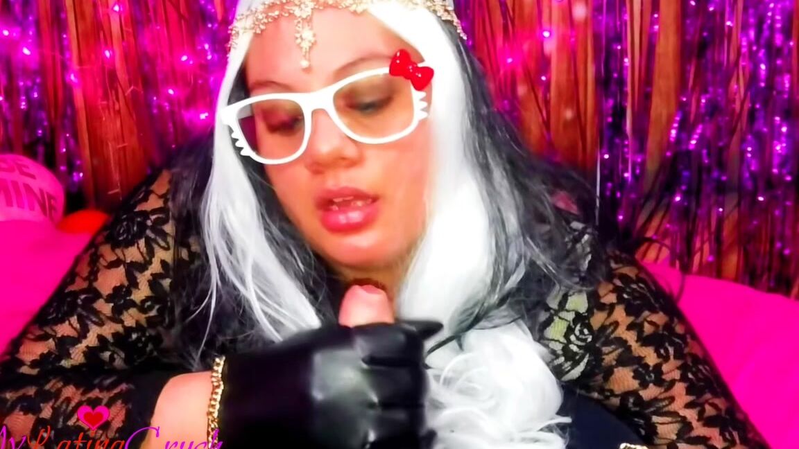 Assisted masturbation, BBW Handjobs, Electric Massagers, Glove Fetish, Leather Fetish mylatinacrush leather glove cock milking phd ManyVids