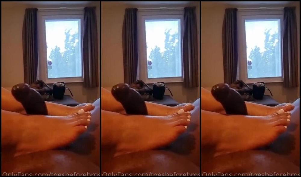 Toesbeforebros Onlyfans 9 Minute Clip Of Indian Foot Queen Delivering A Sexy Footjob And Me Unloading On Her