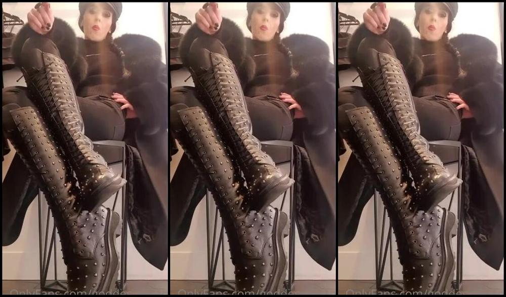 Goddess Bojana Nicknamed Goddessbojana Onlyfans Loserdirt From My Boots Is More Valuable Than You Be Grateful I Am Allowing You