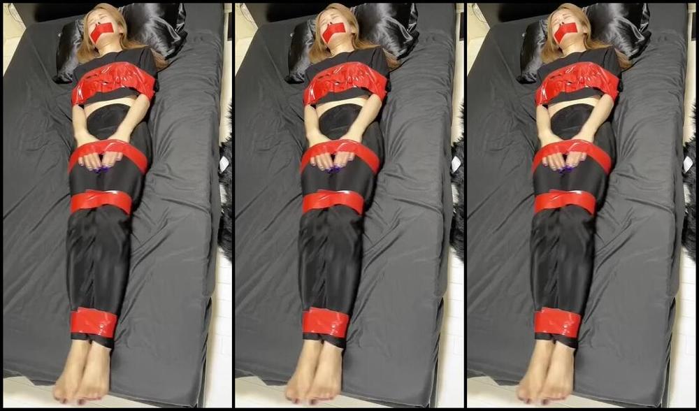 Miichannel R Nicknamed Miichannel R Onlyfans Gum Tape Full Body Restraint