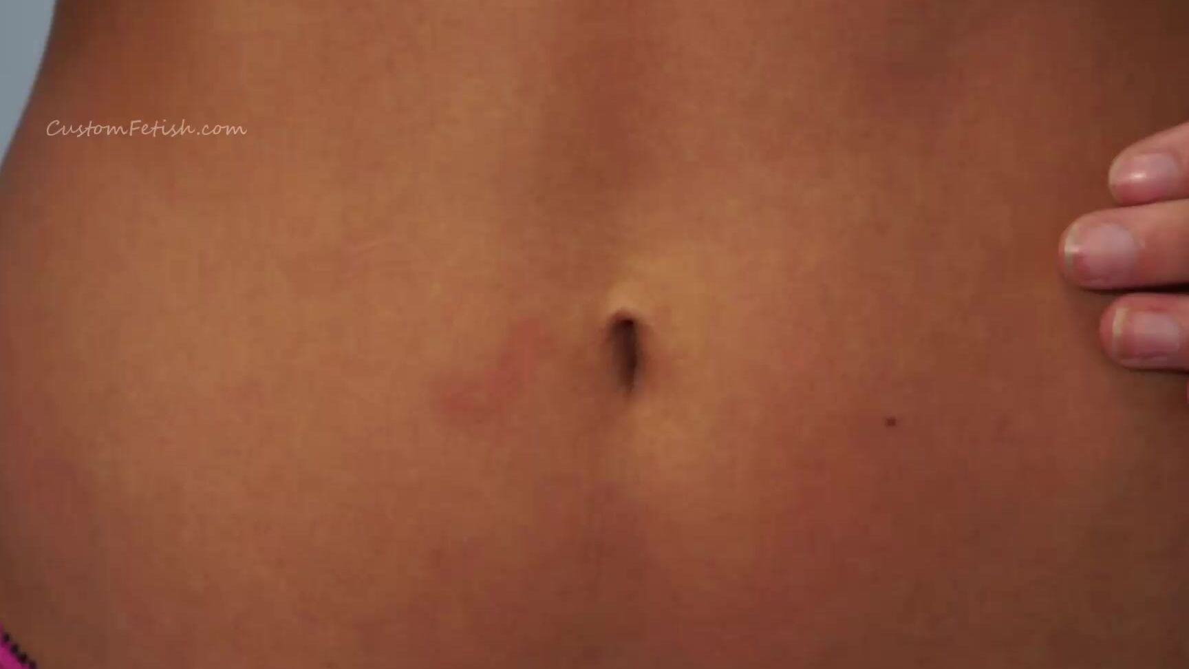 Casey Shows Her Belly Buttonmakes Outie