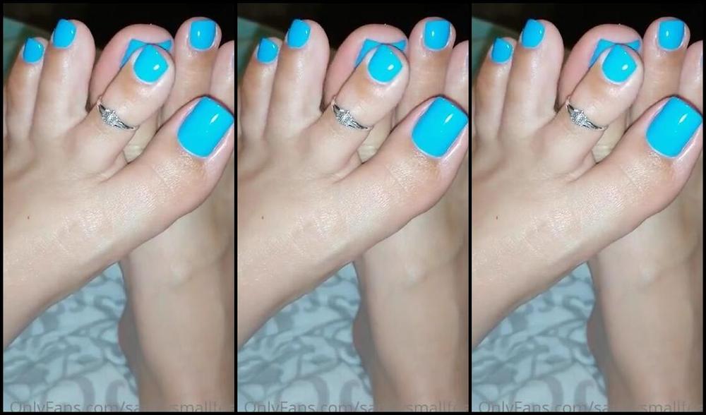 Mica Sandy Nicknamed Sandysmallfeet Onlyfans New Pedi Toe Soft Joi Enjoy My Perfect Pedi And Sexy Voice I