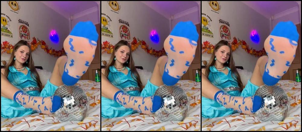 Babebarefootofficial Onlyfans I Wish I Was Playing With Your Disco Balls Instead Disco Themed For Halloween This Album Co 29P