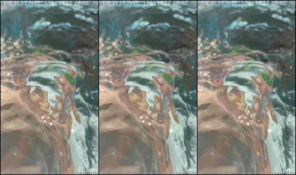 Footsiegalore I Had So Much Fun At The Water Park Watch Me Go Down Screaming And Laughing So Hard Gett